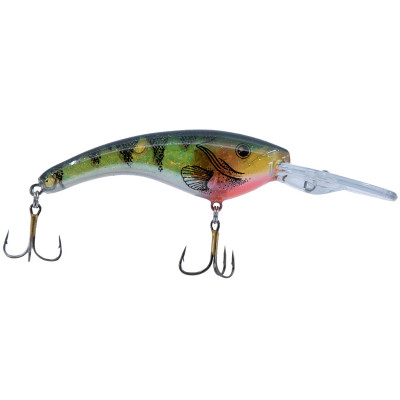 Reef Runner Ripshad 44 Mag Crankbait Bare Naked Green Perch