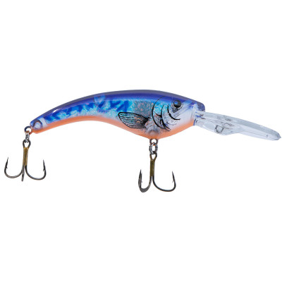 Reef Runner Ripshad 44 Mag Crankbait Bare Naked Blue Pike