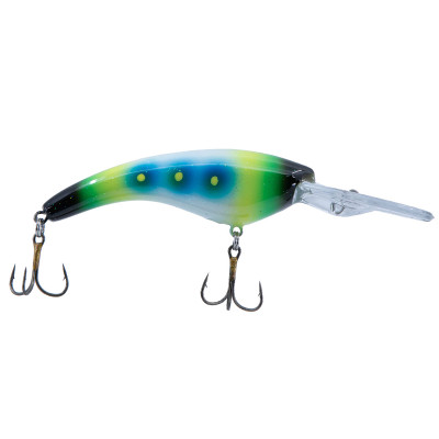 Reef Runner 44 Mag Ripshad Crankbaits (Lot of 2-Purple Demon Special/Lite  Brite)