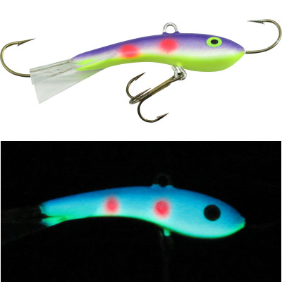 Moonshine Lures Fat Bottom Shiver Minnow #2.5 (3/4 oz.) - Atomic