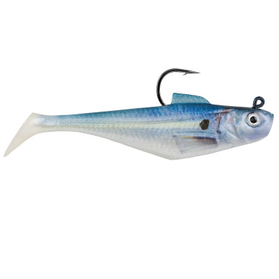 Berkley PowerBait Pre-Rigged Swim Shad Soft Bait HD Gizzard Shad