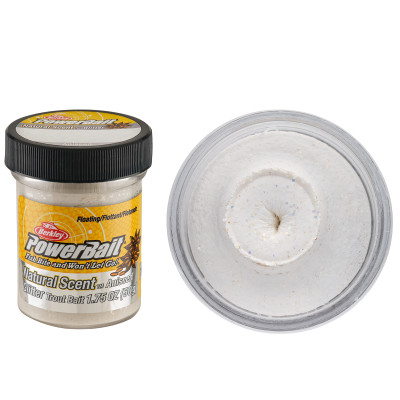 Berkley PowerBait Natural Scent Glitter Trout Dough Bait – Salmon