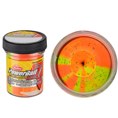 PowerBait Natural Glitter Trout Bait Rainbow, Attractants 