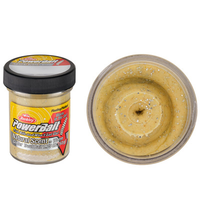 Berkley PowerBait Natural Glitter Trout Dough Fishing Bait