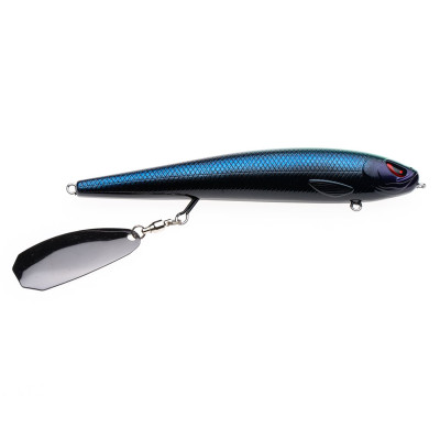 Freedom Tackle Mischief Minnow  Bladed Topwater Bait Midnight Shad