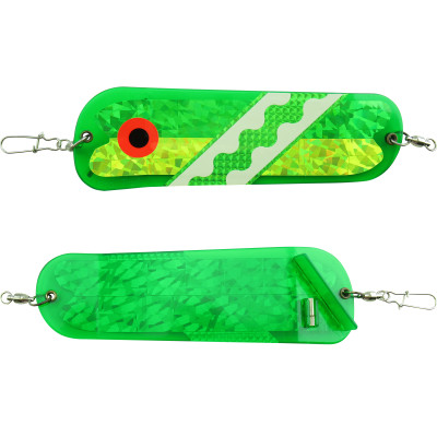 Bay Rat Lures Tackle Flasher Green Scrub