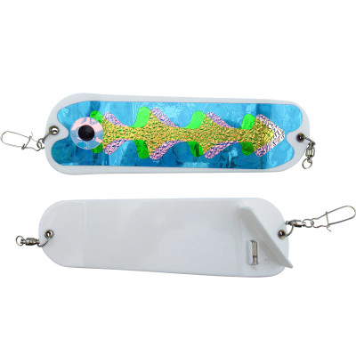 Bay Rat Lures Tackle Flasher Exclusive Color - Arctic Ice