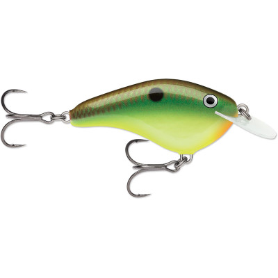 Rapala Ott's Garage Slim Series Crankbait Hot Copper Green Shad