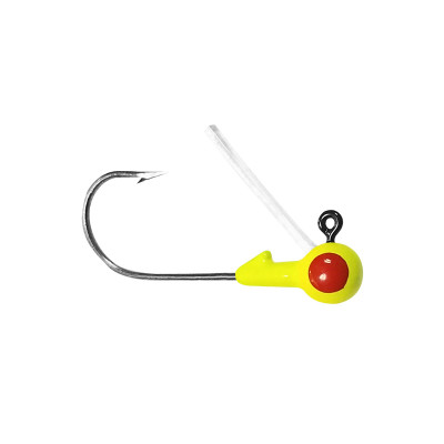 Big Bite Baits BBJ Weedless Jig Heads Chartreuse