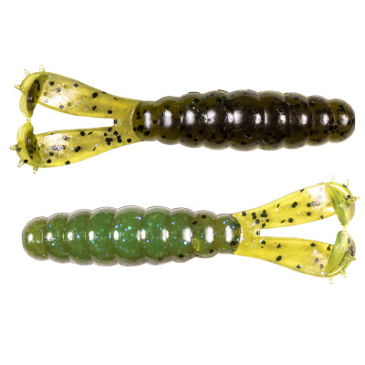 Yum Lures YUM Grub Green Pumpkin, 2, Soft Plastic Lures -  Canada