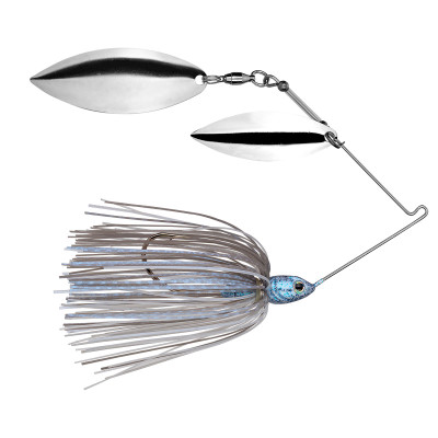 Strike King Tour Grade Double Willow Spinnerbait Blue Glimmer