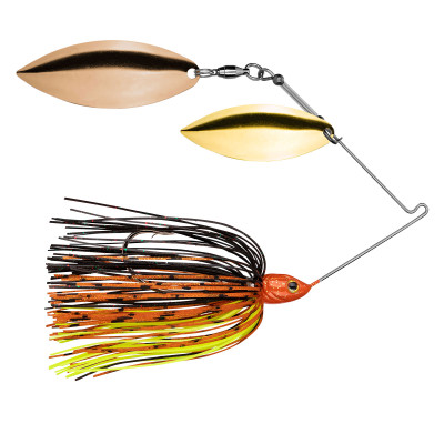 Strike King Tour Grade Double Willow Spinnerbait Green Tomato