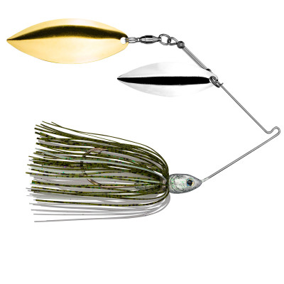 Strike King Tour Grade Double Willow Spinnerbait Olive Shad