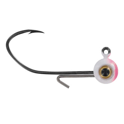 Big Bite Baits BBJ Elite Jig Heads Pink White