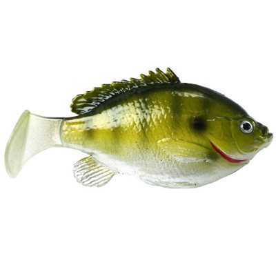 FishLab Bio-Gill Soft Weedless Swimbait Light Bluegill