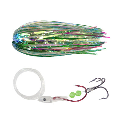 A-TOM-MIK Tournament Series Trolling Fly Green Pearl