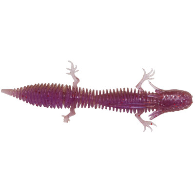 Savage Gear Ned Salamander Soft Baits Brown and Purple Laminate