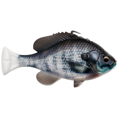 Savage Gear 3D Pulse Tail Line-Thru Bluegill Swimbait White Gill