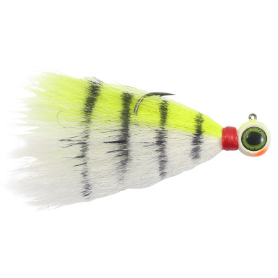 Northland Deep-Vee Bucktail Jig Chartreuse