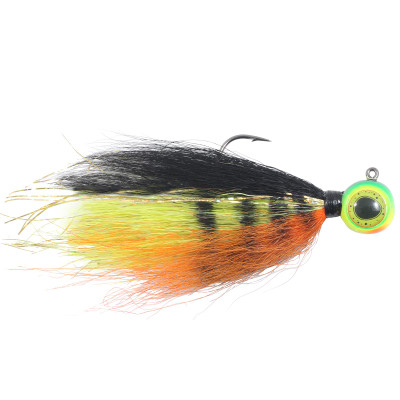 Northland Deep-Vee Bucktail Jig Firetiger