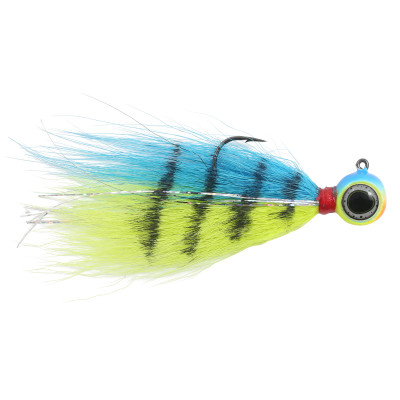 Northland Deep-Vee Bucktail Jig Parrot