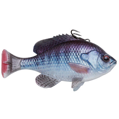 Savage Gear 3D Pulse Tail Line-Thru Bluegill Swimbait Tilapia