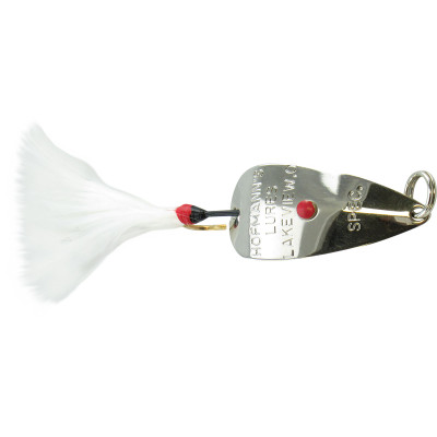 Hofmann's Lures Spinning Specialist Spoon Nickel White