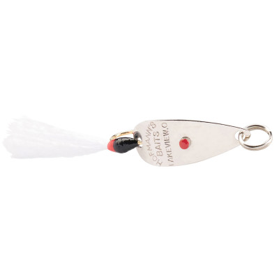 Hofmann's Lures Frizz's Spoon Nickel White