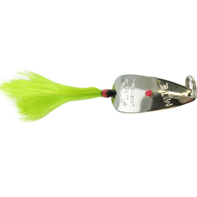 Hofmann's Lures Mitey-Mite Spoon Nickel Chartreuse