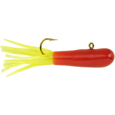 Berkley PowerBait Pre-Rigged Atomic Tubes Red Chartreuse