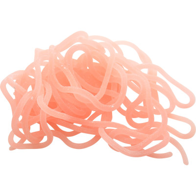 Wapsi Sili Worms Fluorescent Pink