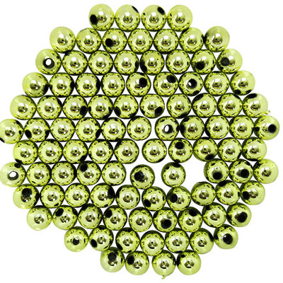 Dutch Fork Premium Beads Metallic Chartreuse