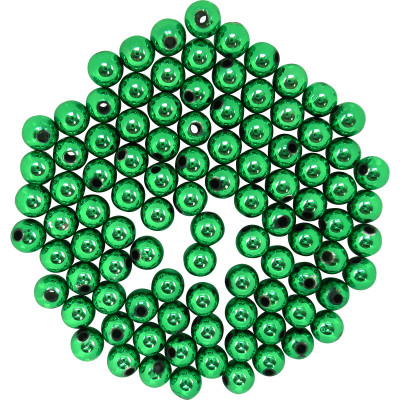 Dutch Fork Premium Beads Metallic Green