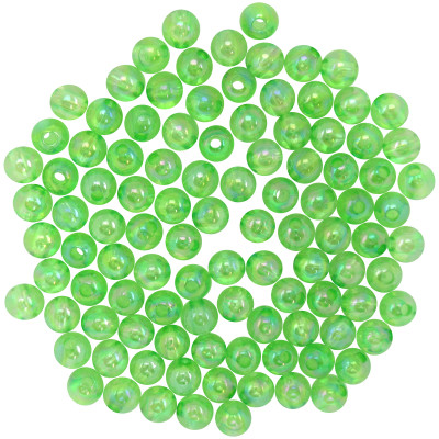 Dutch Fork Premium Beads Transparent Pearl Lime