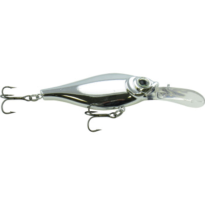 Walleye Nation Creations Shaky Shad Crankbait Silver Surf