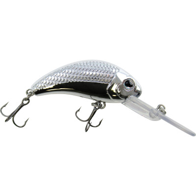 Walleye Nation Creations Boogie Shad Crankbait Chrome