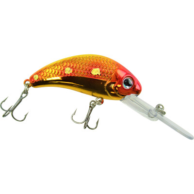 Walleye Nation Creations Boogie Shad Crankbait Gold Digger