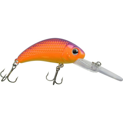 Walleye Nation Creations Boogie Shad Crankbait Tropical Sunset