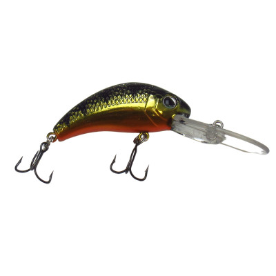 Walleye Nation Creations Boogie Shad Crankbait Golden Ticket