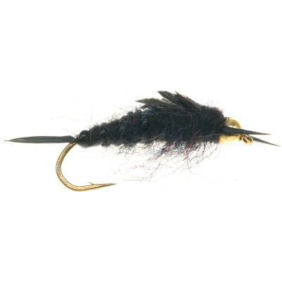 Bead Head Stonefly Nymph - 2 Pack Black