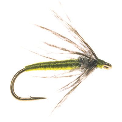 Soft Hackle Hare's Ear Wet Fly - 2 Pack Olive