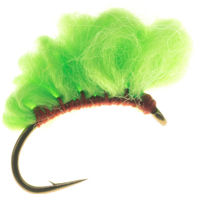 Sucker Spawn Egg Fly - 2 Pack Chartreuse