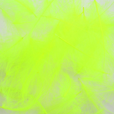 Wapsi CDC Cul De Canard Feathers Fluorescent Yellow