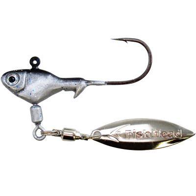 Fish Head Stand-up Spin Smokin Shad / 1/4oz