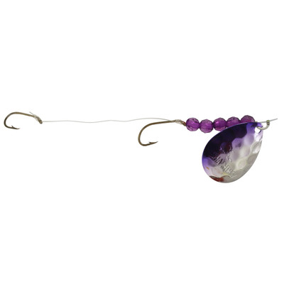 Northland Walleye Colorado Crawler Hauler Hex Nickel Purple
