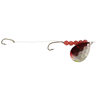Northland Walleye Colorado Crawler Hauler Hex Nickel Red