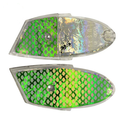 Bay Rat Lures Pack Rat Meat Heads Green Scale