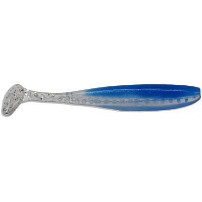 Kalin's Triple Tickle Tail Swim Bait Blue Silver