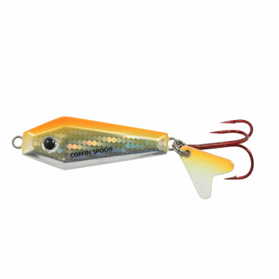 Northland Buck-Shot Coffin Spoon Super-Glo Chub