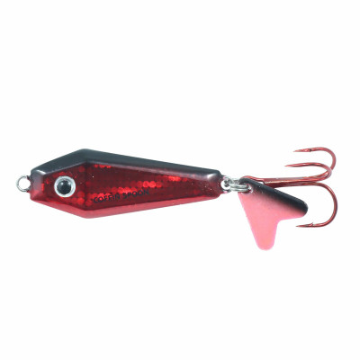 Northland Buck-Shot Coffin Spoon Super-Glo Redfish